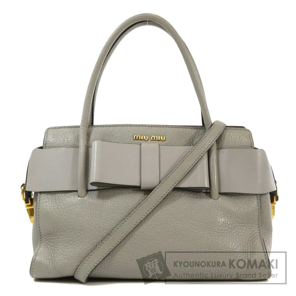 Miu Miu Rion Handbag Leather